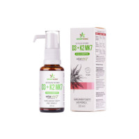 Witamina D3 + K2 MK-7 w BIO oleju konopnym 30 ml - HempKing