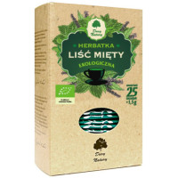 Herbatka Liść Mięty Dary Natury 25sasz. EKO