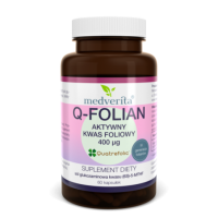 Q-Folian Medverita 400ug 60 kaps