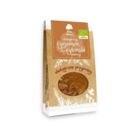 Cynamon Cejloński mielony Dary Natury - EKO 50g