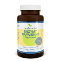 Enzymy Trawienne Medverita 140mg 60 kaps