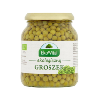 Groszek zielony EKOWITAL w zalewie BIO 350g