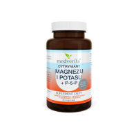 Cytrynian magnezu + potas Medverita 50 kaps