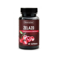 Żelazo (3 formy) z witaminą C Skoczylas 60 kaps.
