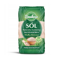 Sól kamienna miałka niejodowana Smakosz 1,1 kg