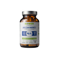 Jabłczan magnezu 835 mg z witaminą B6 (P-5-P) Biowen - 100 kapsułek