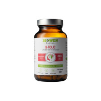 Q-folic – metylowany kwas foliowy – 5-MTHF Biowen – 90 kapsułek
