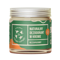 Naturalny dezodorant w kremie bezzapachowy bez dodatku sody Mydlarnia 4 Szpaki 60 ml