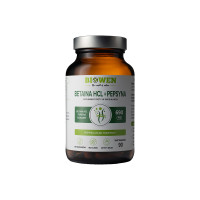 Betaina HCL + pepsyna + rumianek Biowen – 90 kapsułek
