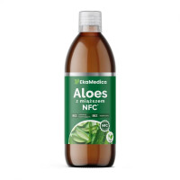 Sok z aloesu z miąższem - 500 ml - EkaMedica