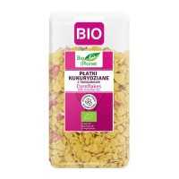 Płatki kukurydziane Bio Planet z truskawkami 250g