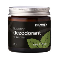 Naturalny dezodorant konopny o zapachu mięty pieprzowej - Biowen - 65g