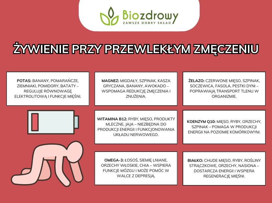 żywienie przy przewlekłym zmęczeniu - obrazek wyróżniający