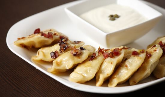 pierogi z kapustą i grzybami w lżejszym wydaniu