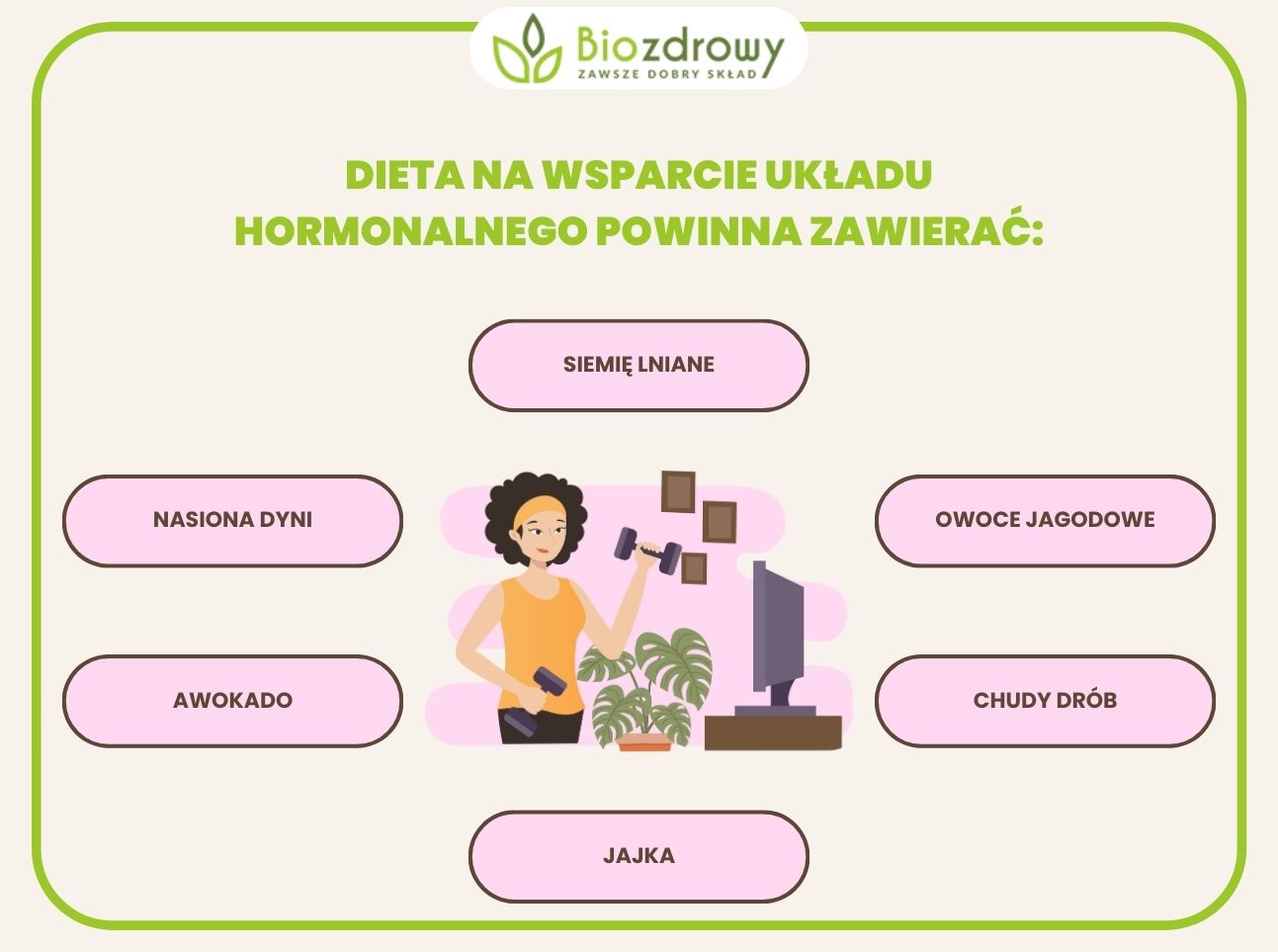 infografika parcie układu hormonalnego