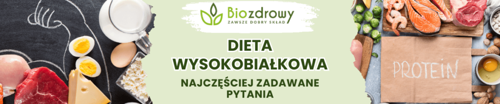 Dieta wysokobiałkowa FAQ - obrazek poglądowy